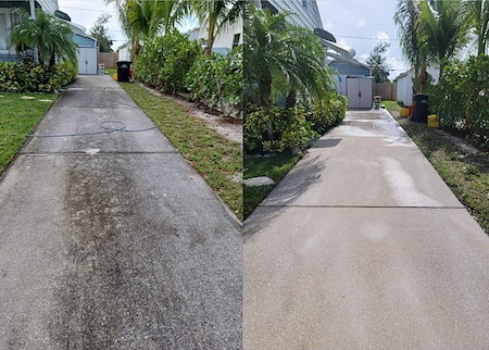 Pressure washing project 1
