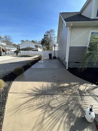 Pressure washing project 4
