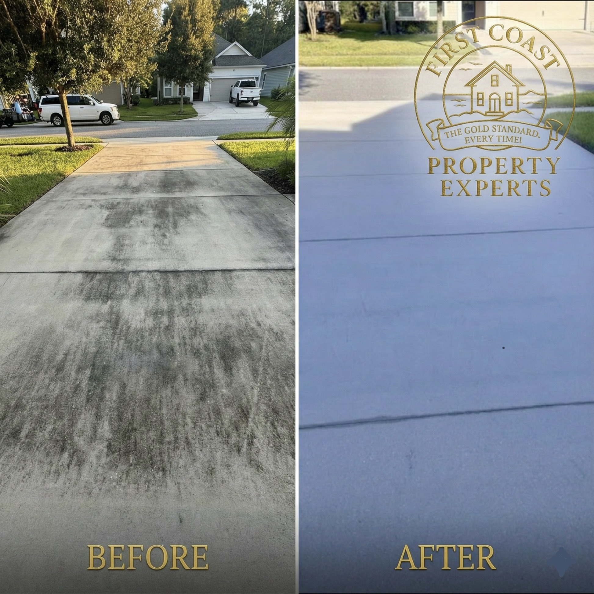 Pressure washing project 5