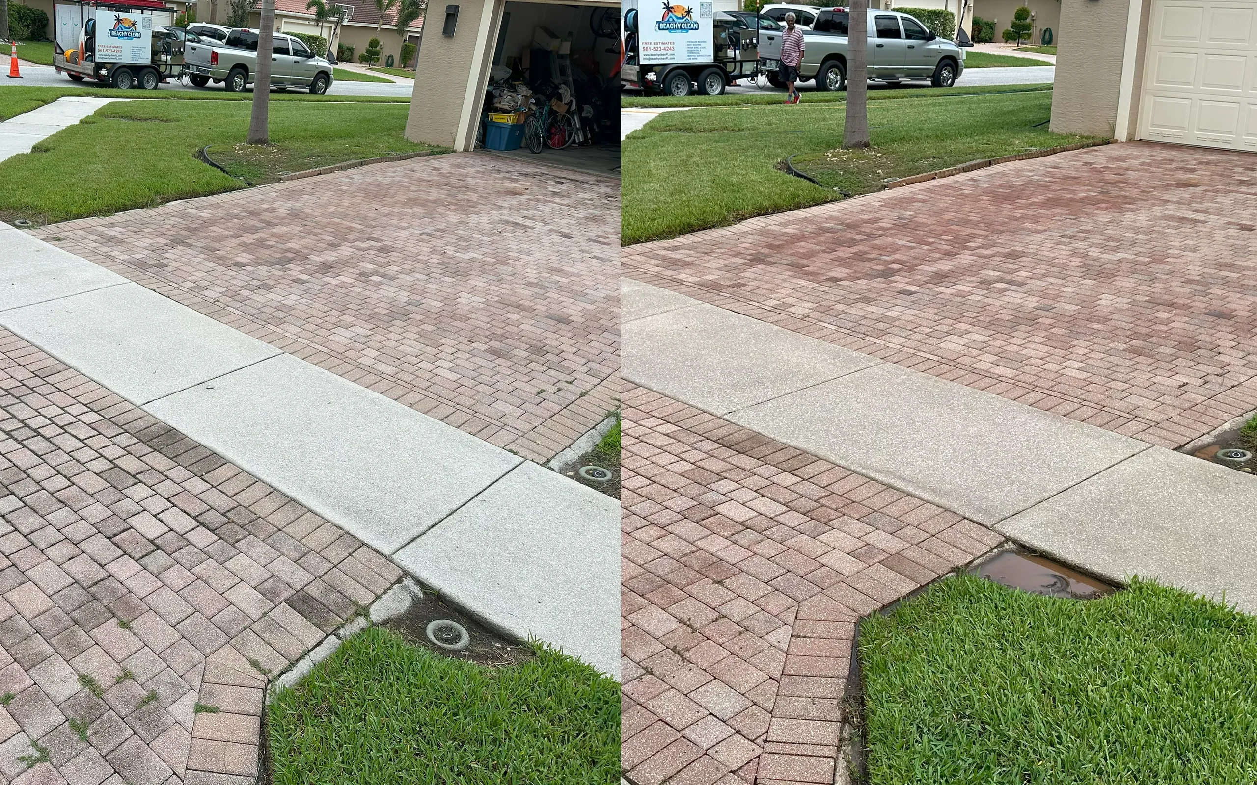 Pressure washing project 6